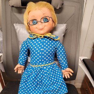 Original 1966 Mattel Mrs. Beasley Doll*TALKS!!!*All Original with NEW Voicebox!!